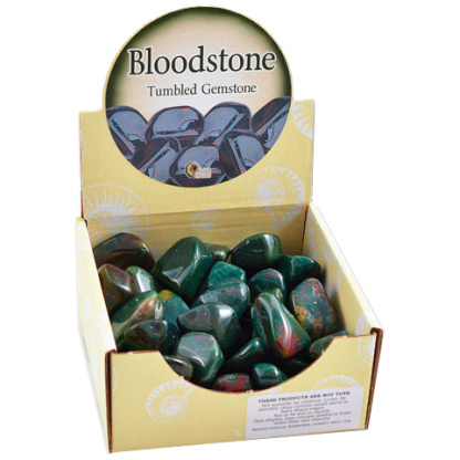 Bloodstone tumbles stones