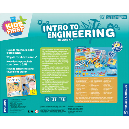 Intro to engineering back of box
