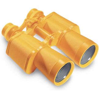 Yellow binoculars