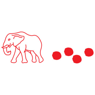 Elephant stamp