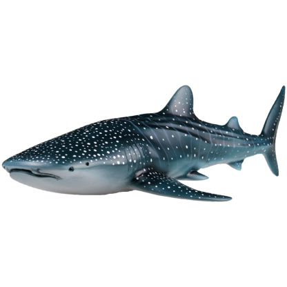 Whale shark figurine