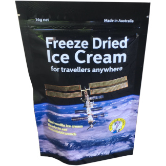 Freeze Dried ice cream pouch