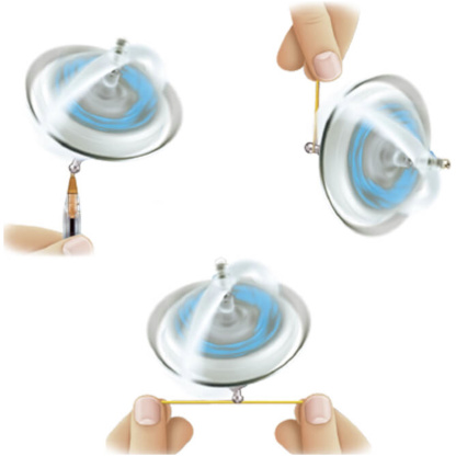 spinning gyroscopes