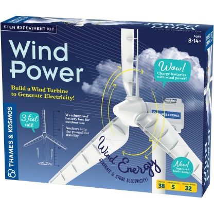 Wind Power science kit box