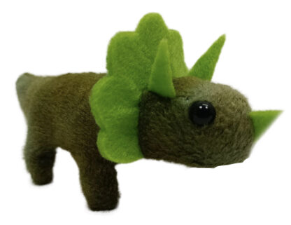 Triceratops Finger Puppet (Pack of 6)