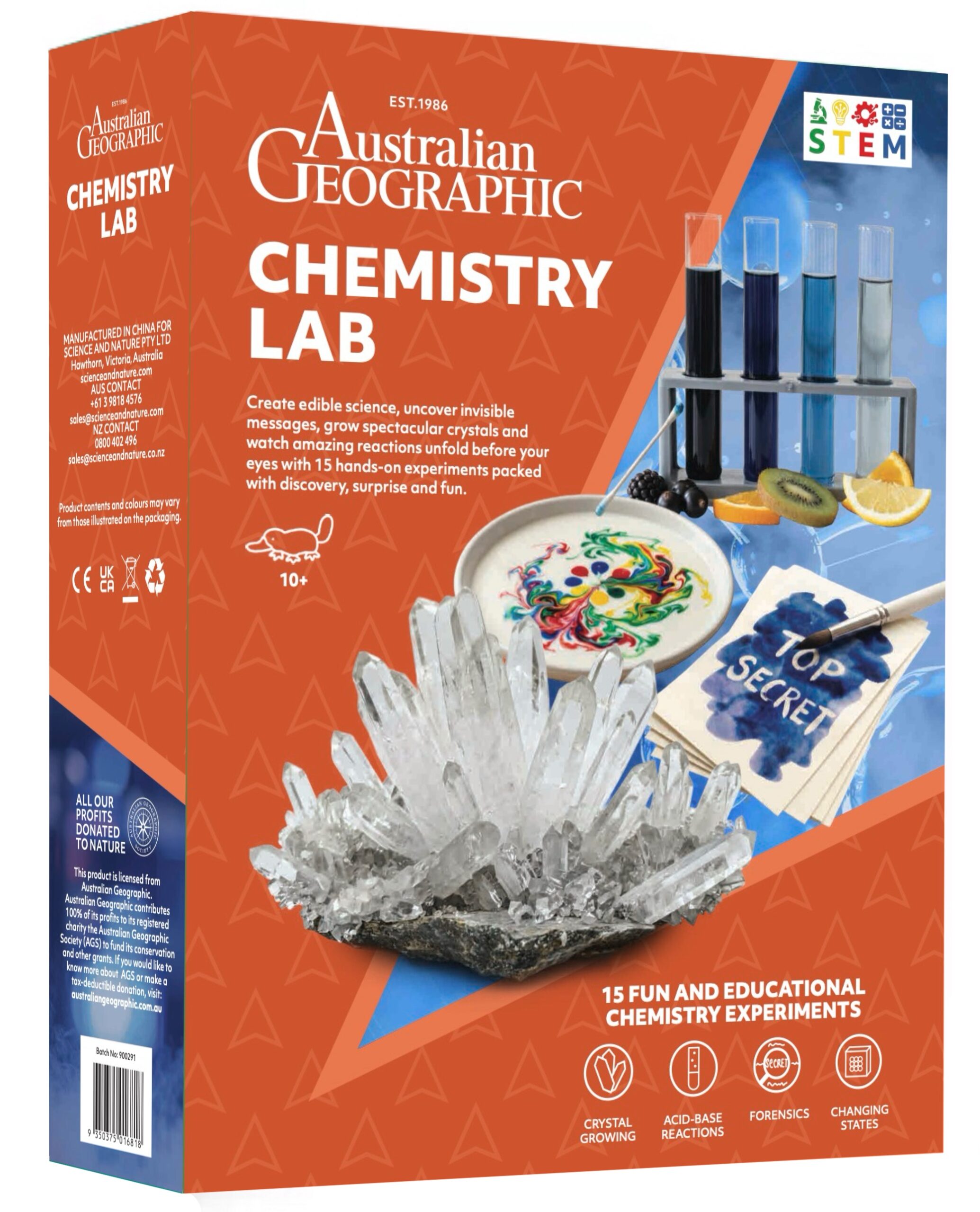 Australian Geographic Chemistry Lab