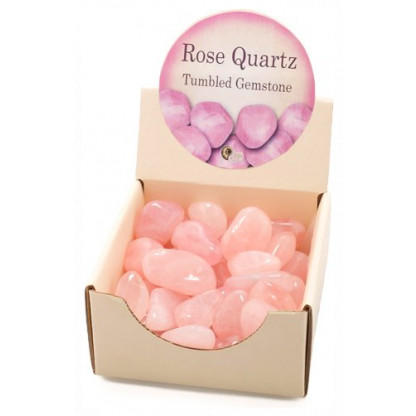Rose Quartz tumbled stones