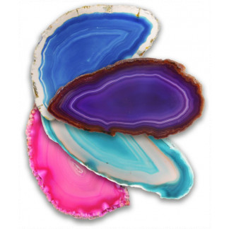 Agate slices