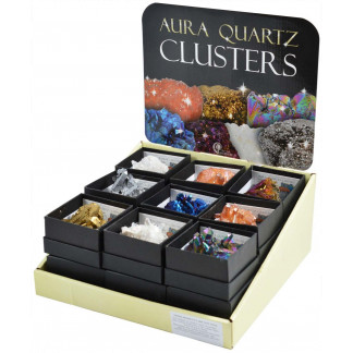 Aura Quartz cluster display