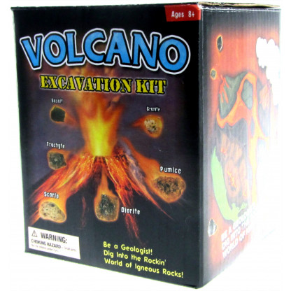 Volcano excavation kit