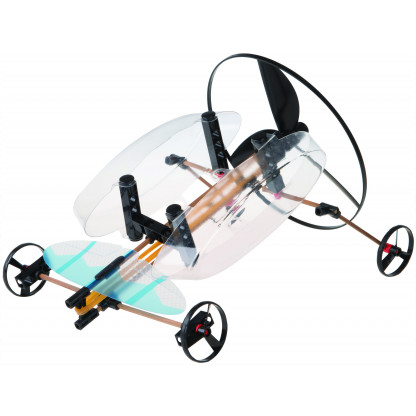 550020 2 <p class="p1">Rubber Band Racers is physics fun with five rubber band powered racers made using ultralight plastic and bamboo parts and rubber bands. Ideal STEM science from Thames and Kosmos.</p>