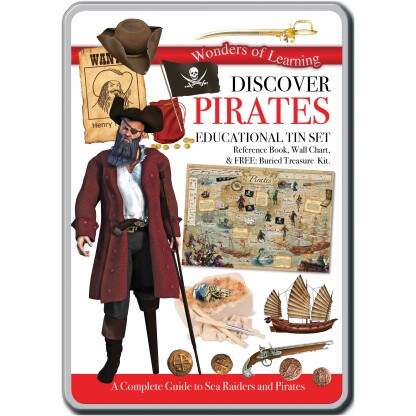 Discover Pirates tin set