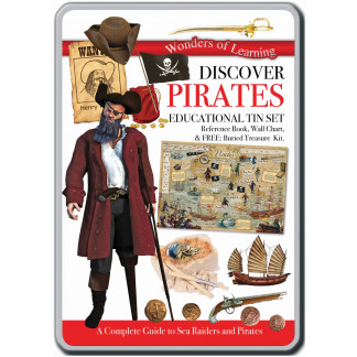Discover Pirates tin set