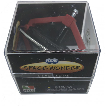 6010 7 The Space Wonder Gyroscope is a precision instrument that challenges the force of gravity remain balanced. Great for scientific enquiry or challenging fun.
