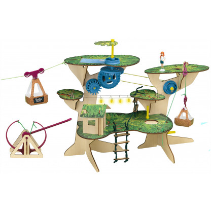 626020 1 scaled <p class="p1">Pepper Mint Treehouse Engineering Adventure kit includes materials to build the treehouse, to do the engineering projects and a full-colour instruction manual.</p>