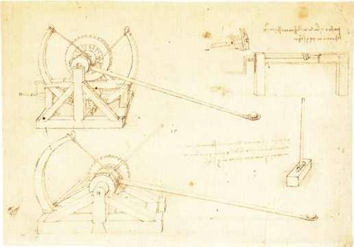 da vinci catapult design