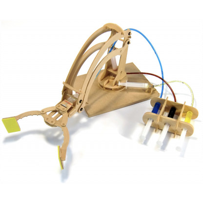 6710 2 Hydraulic circuits power the robotic articulated arms. Great wooden kit for budding engineers!