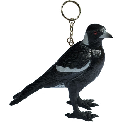 Magpie keychain