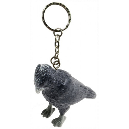Black cockatoo keychain