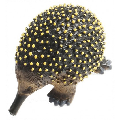 75484 <a>Hand painted plastic replica of a small Echidna.</a>