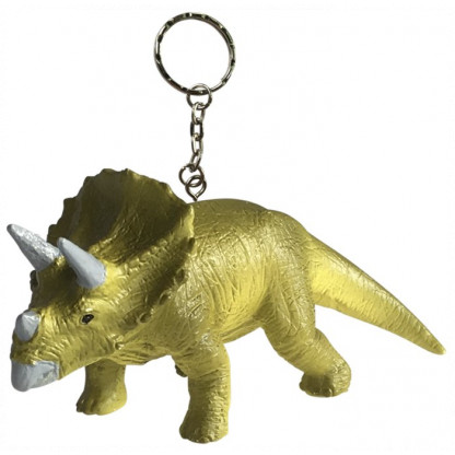 Triceratops keychain