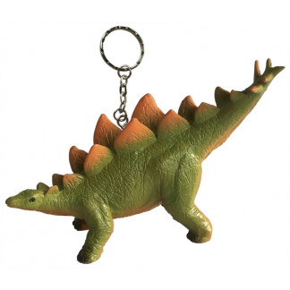 Stegosaurus keychain