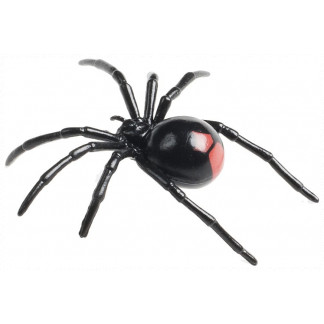 Redback spider figurine