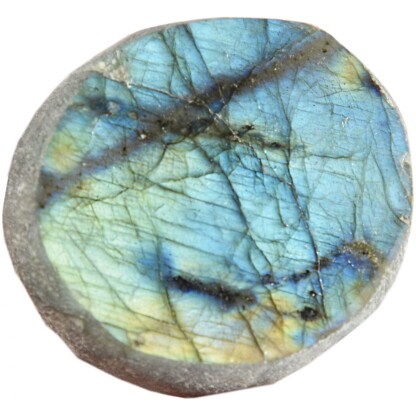 3156 2 Labradorite Emma Eggs come in a display box of 12. Each egg is approx. 3-5 cm long