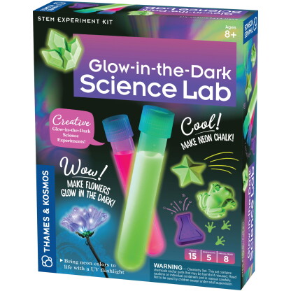 Glow in the dark science lab