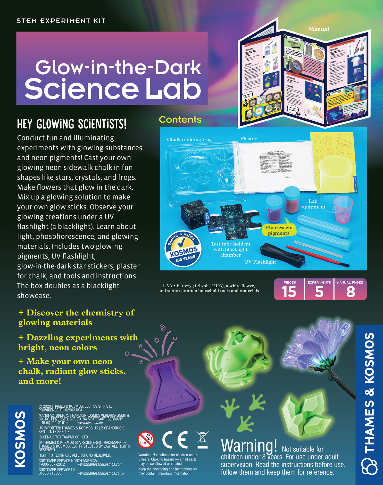 Glow Stick Science Experiment for Kids