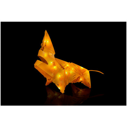 888007 5 Luminous Lion has 34 Creatto pieces and a string of 20 LED lights, you can build a lion, ostrich, snake, and rhinoceros. Battery-powered lights require 2 AA batteries. Suitable for ages 8 and up.