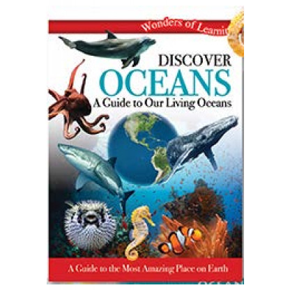 5709 3 Discover Oceans tin set includes a wall poster, booklet and an activity