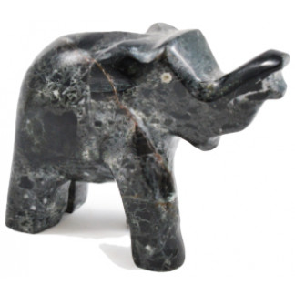 Black Marble Elephant
