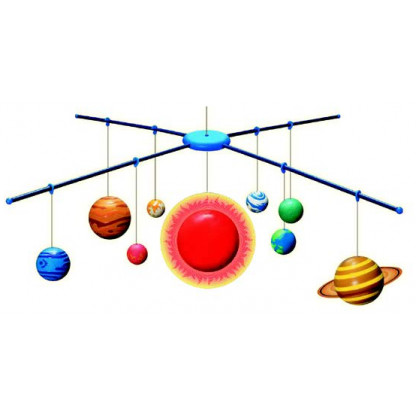 5720 3 Kit includes a 32 page reference book, wall chart and a model of the solar system mobile to assemble.