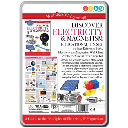 5724 2 Kit includes a 32 page reference book, wall chart and an electric circuit experiment kit.