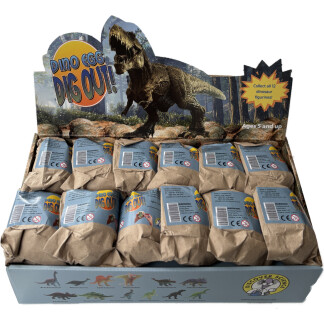 Dino Egg Dig Out display