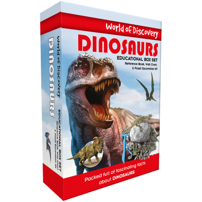 World of discovery dinosaurs box