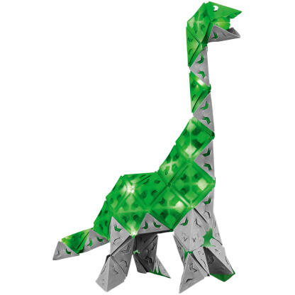888024 5 <span style="font-weight: 400;">Creatto Dino Planet has 190 Creatto pieces and a string of 40 LED lights. With these pieces  you can build awesome, illuminated dinosaur models. </span>