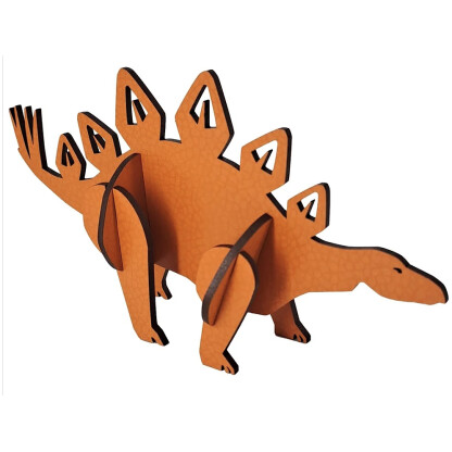 Stegosaurus A5 wooden kit