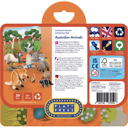 Australian Animals Playset (Pack of 10) - Image 3