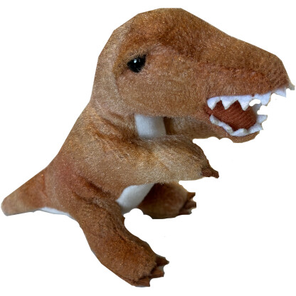 75530 Tyrannosaurus Rex finger puppet. Washable material. Premium quality.