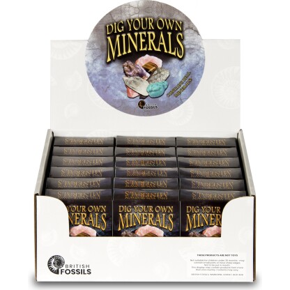 Dig Your Own Minerals display