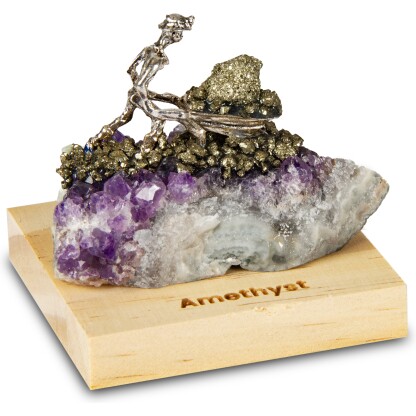 Miners on Amethyst (Display of 16) - Image 2