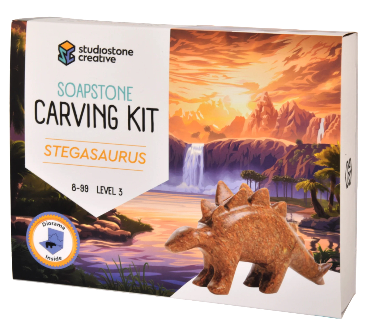 Stone Carving Kit Stegosaurus 1 53682 Stone Carving Kit Stegosaurus