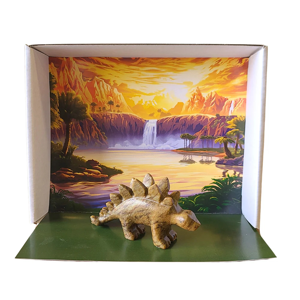 Stone Carving Kit Stegosaurus 3 53682 Stone Carving Kit Stegosaurus - Image 3