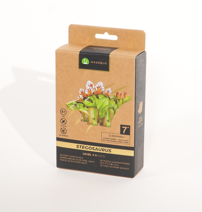 MakeBug Stegosaurus (pack of 10) 2 74238 MakeBug Stegosaurus (pack of 10) - Image 2