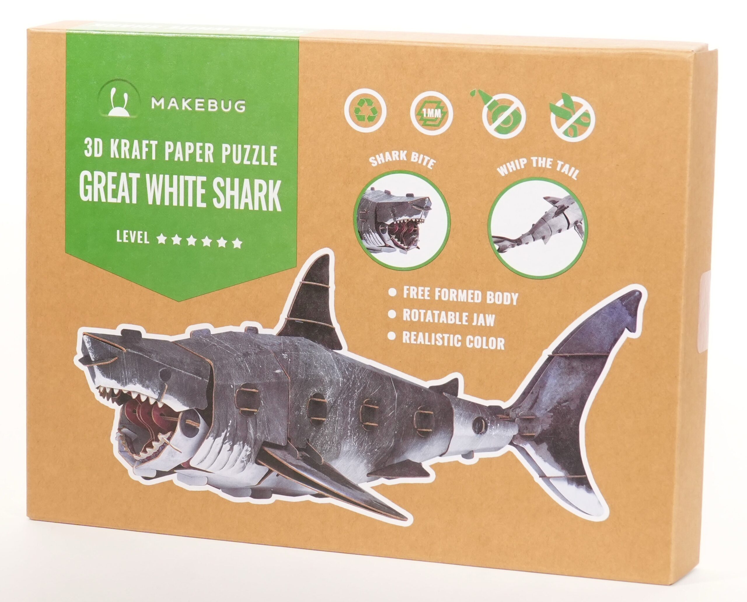 MakeBug Great White Shark (Large) 1 74210 MakeBug Great White Shark