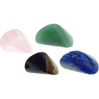 Gemstone Oloid Display of 16