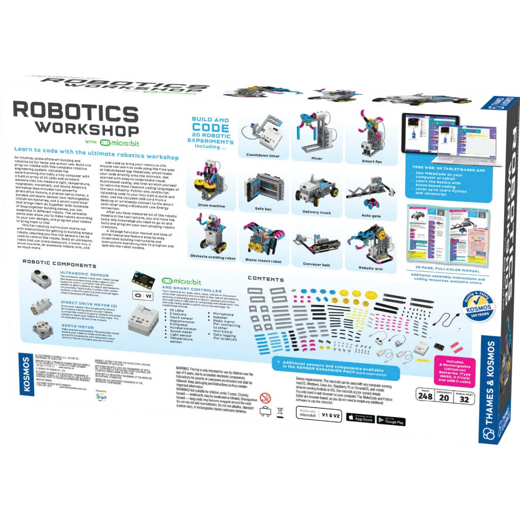 Robotics Workshop Plus Microbit 2 620401 Robotics Workshop Plus Microbit - Image 2